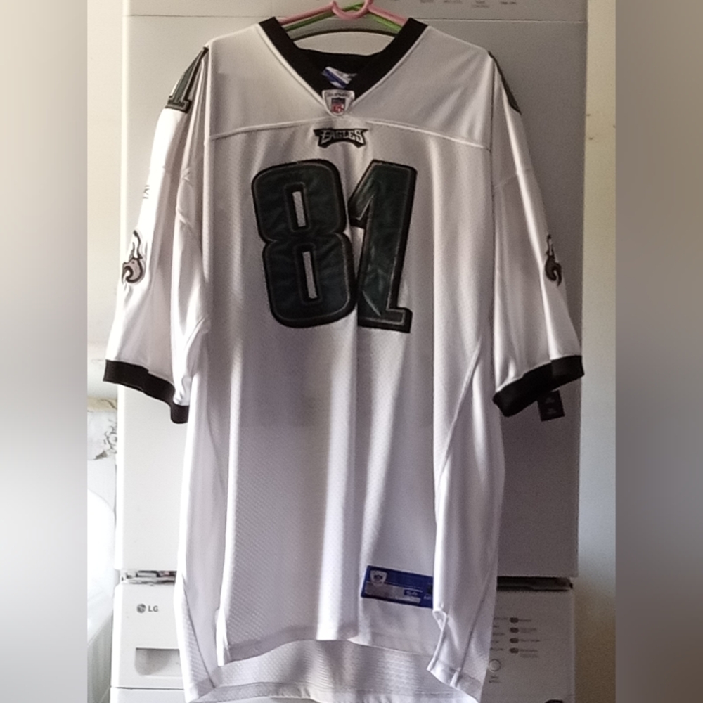 Terrell Owens Mens Green & White Reebok Eagles Jersey Size XL (54)